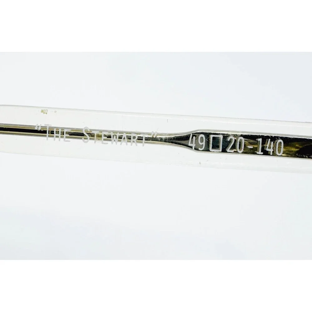 Original Penguin Eyeglasses Mens Clear The Stewart Square 49-20-140